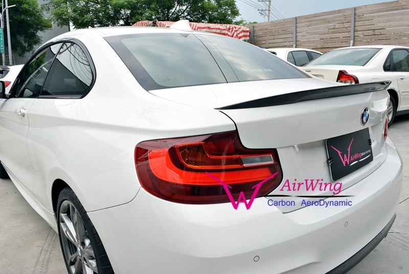 F22 - Performance style Carbon Trunk Spoiler 3